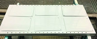 Zusätzlich zum ICE werden Prüfbleche beschichtet. Zwei sollen für Klebeprüfungen eingesetzt werden, von den beiden verbleibenden geht je eines als Rückstellmuster an die DB und MSG sowie an den jeweiligen Lackhersteller. Foto: MSG