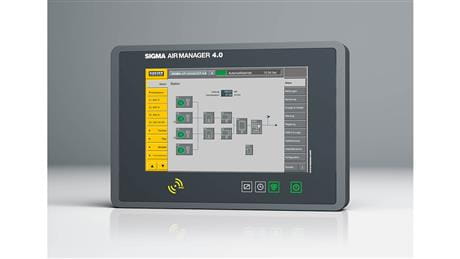 Der "Sigma Air Manager 4.0" (SAM 4.0) überwacht und steuert nicht nur hocheffizient alle Komponenten einer Druckluftstation