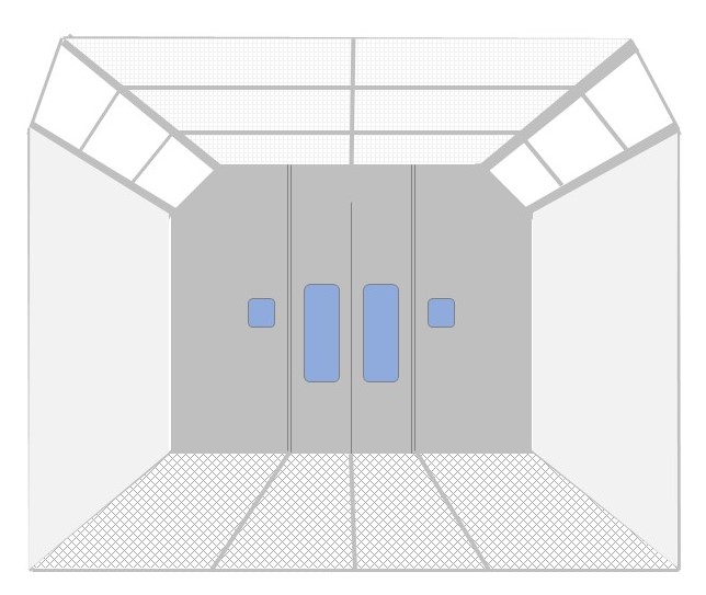 Auch neue Konzepte für Lackierkabinen und die dazugehörige Anlagentechnik werden in der BESSER LACKIEREN Expo vorgestellt. Grafik: Redaktion