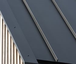 Nachhaltiger "GreenCoat"-Stahl wird u.a. in der Architektur verwendet. Foto: SSAB
