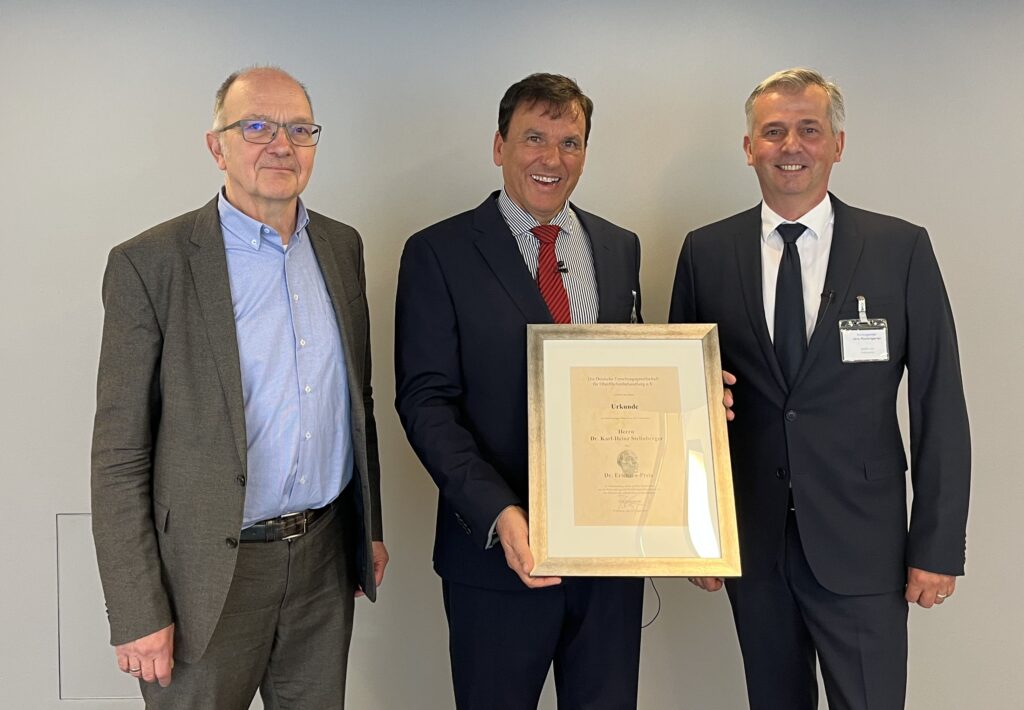 Preisverleihung DR. Erichsen Preis