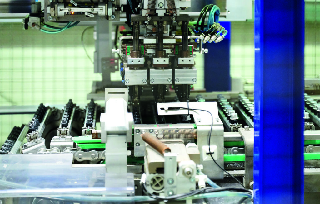 Produktionslinie für die Beschichtung von Aluminium-Membranen