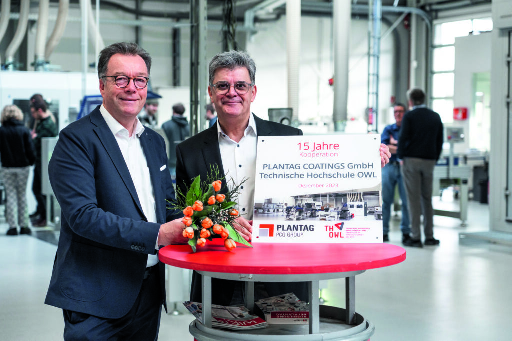 Prof. Reinhard Grell und Hanno Baumann