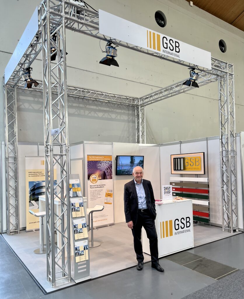 Blick auf den GSB-Stand auf der PaintExpo