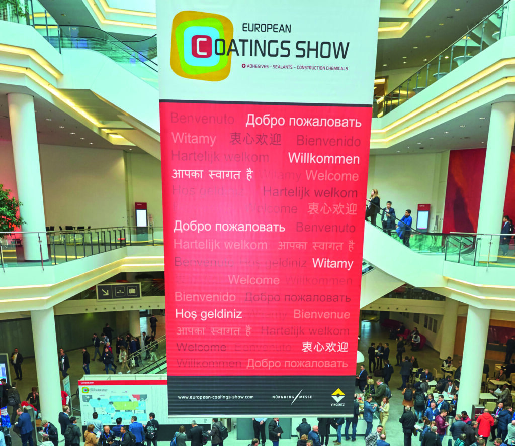 Eingangshalle der Nürnberg Messe