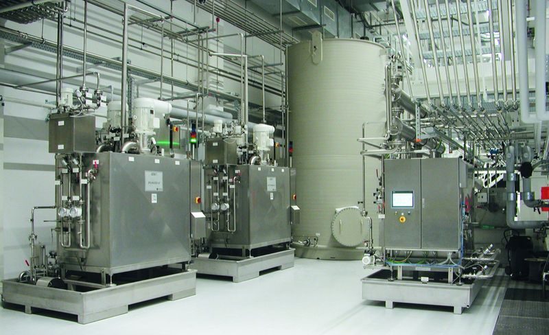 Blick auf die Ultrafiltration