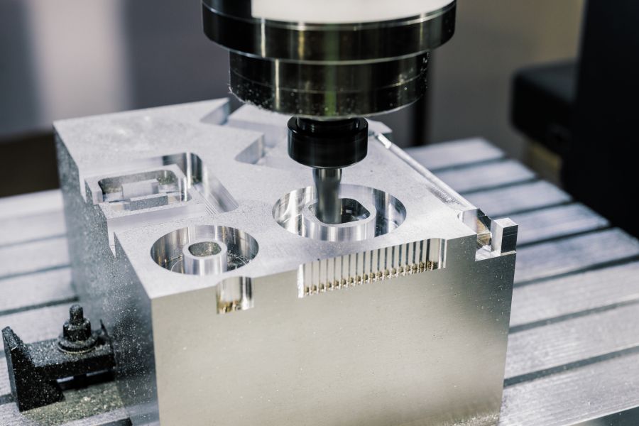 Beispiel für CNC-Fräsen