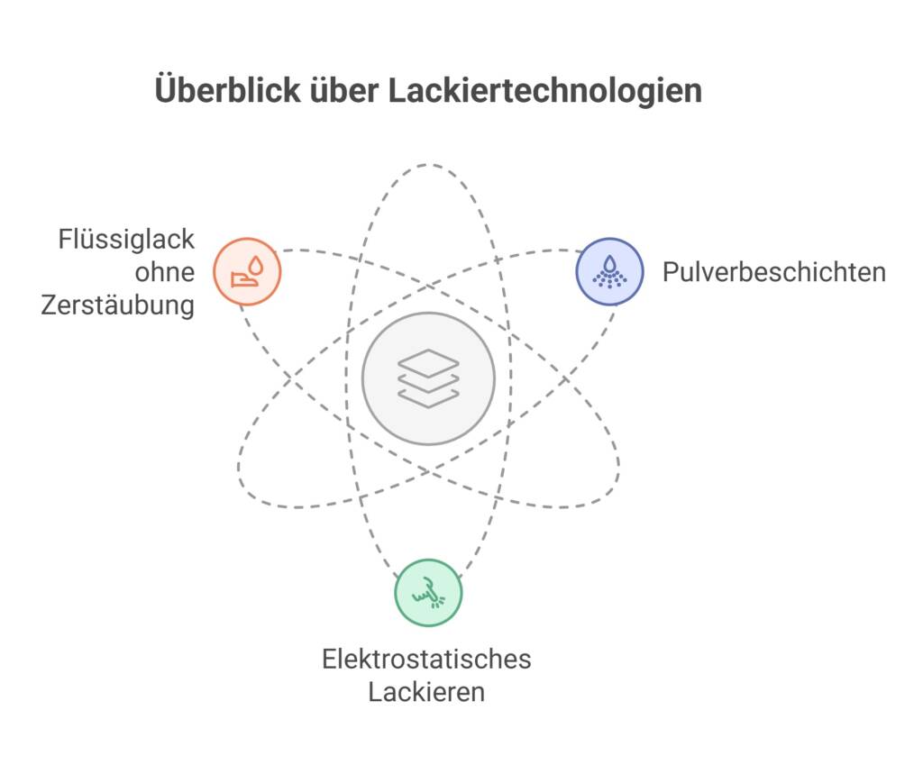 Überblick über die Lackiertechnologien