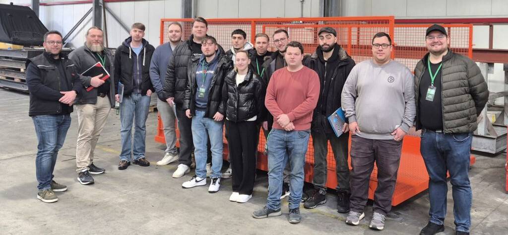 Gruppenbild Verzinkerei März