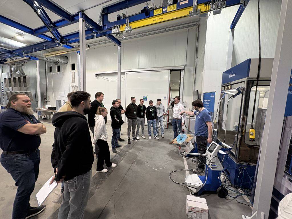 Gruppenfoto bei Nordson