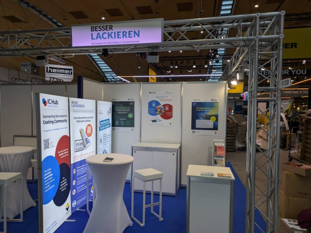 Messestand BESSER LACKIEREN