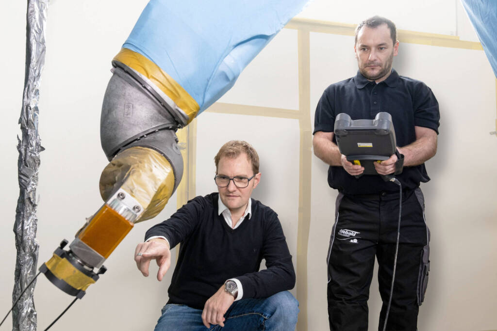 Schulung zur Roboterprogrammierung