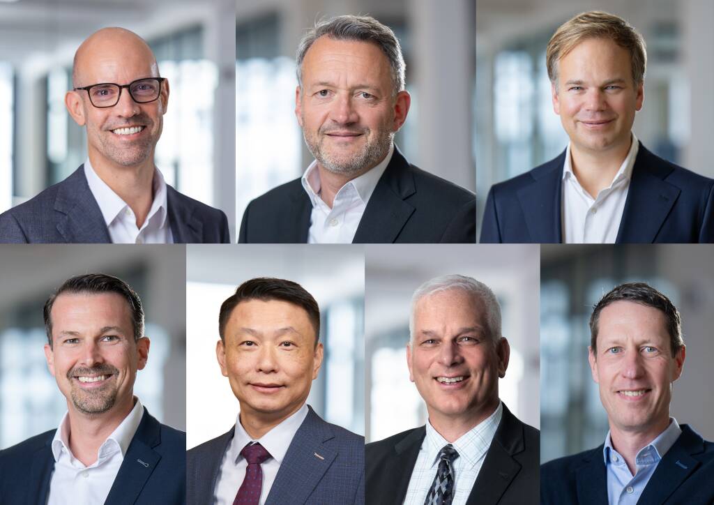 Porträtfotos der Mitglieder des Executive Committees